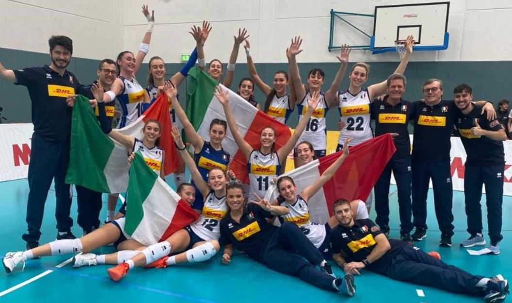 Pallavolo WevzaU17W Le Azzurrine Eliminano La Germania E Sfidano Il