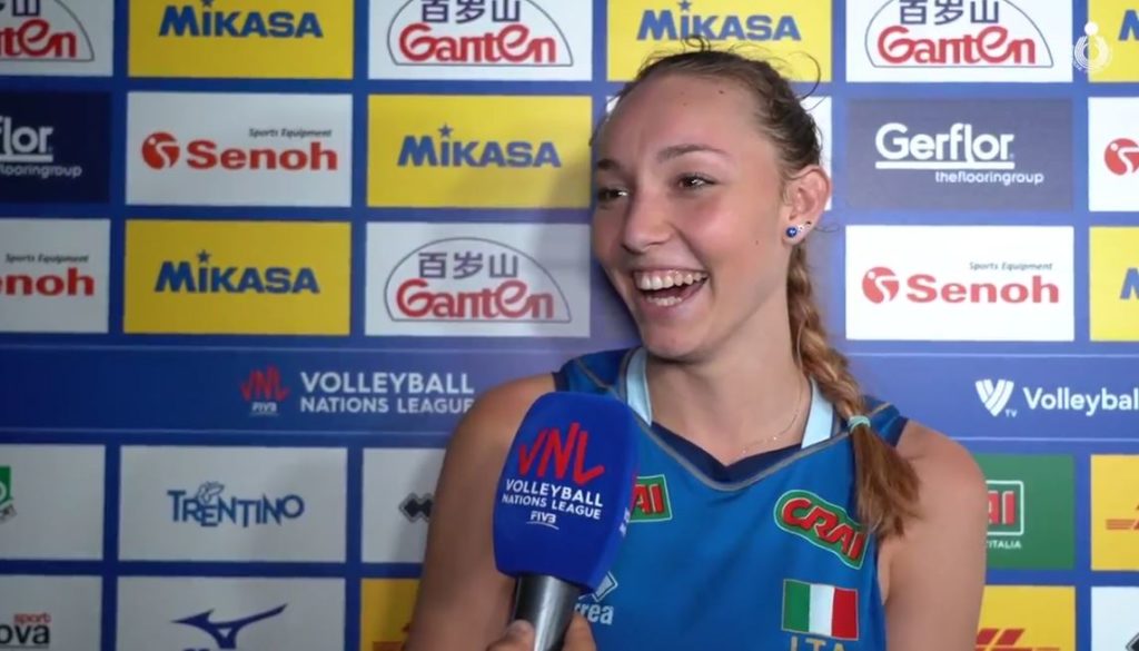 #Pallavolo VNL femminile - Elena Pietrini: "Un calo nel ...