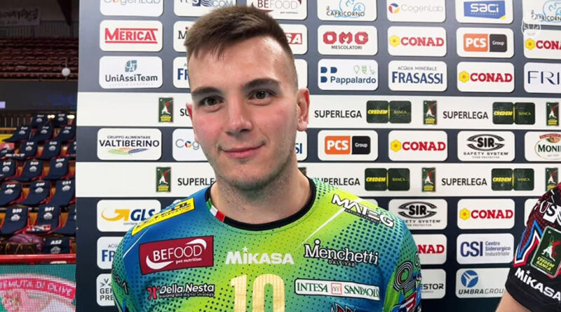 Pallavolo SuperLega Alessandro Piccinelli tornato negativo