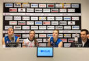 Pallavolo A1F – Marina Lubian, Isabelle Haak, Anna Haak e Daniele Santarelli dopo Conegliano-Cuneo 3-0