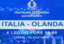 Pallavolo U22 maschile – Diretta streaming Italia-Olanda