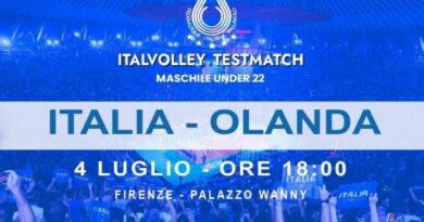 Pallavolo U22 maschile – Diretta streaming Italia-Olanda