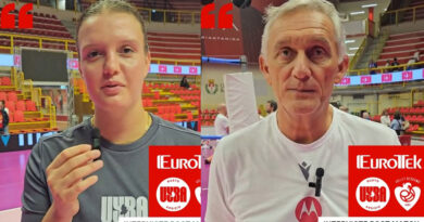 Pallavolo PreSeason –  Francesca Scola e Giovanni Caprara al termine della partita con il Volley Bergamo: “La squadra si sta esprimendo con una grande attitudine”