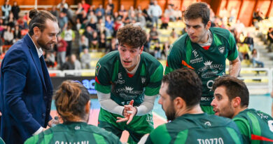 Pallavolo A2M – Cantù, Alessandro Mattiroli al termine del match con Porto Viro: “La differenza l’hanno fatta i momenti decisivi dei set”