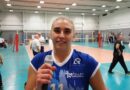 Pallavolo B1F girB – Federica Nonnati festeggia il rientro segnando il punto della vittoria contro Crema