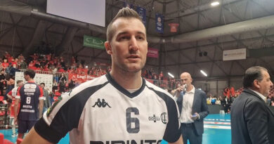 Pallavolo SuperLega – Rizzo: “Con certe squadre bisogna giocare ad alto livello dallo zero a zero al venticinquesimo punto, non siamo riusciti a farlo”