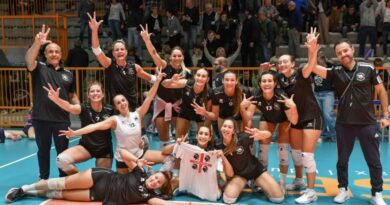 Pallavolo B1 femminile – Santena vs Capo d’Orso Palau (foto di Giovanni Manavella)