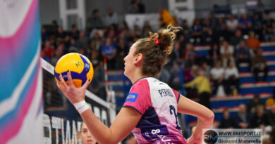 Pallavolo A1 femminile – Pinerolo vs Bergamo (foto di Giovanni Manavella)