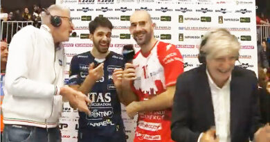 Pallavolo SuperLega – Il siparietto tutto da vedere di Galassi e Lavia nelle interviste post Piacenza-Modena