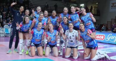 Pallavolo A1 femminile – Perugia gagliarda, ma Novara con Ishikawa e Alsmeier si “arrampica” al secondo posto per una notte