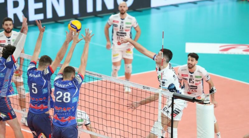 Pallavolo Cev M – Trento qualificato per gli ottavi dove affronterà i portoghesi del Benfica