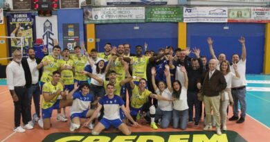 Pallavolo A3M Gir.Blù – Sabaudia terza vittoria e si gode il momento