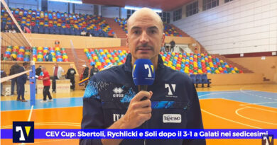 Pallavolo Cev Cup M – Sbertoli, Rychlicki e Soli: “L’aspetto positivo è il risultato, per quanto riguarda la prestazione non c’è da essere soddisfatti”