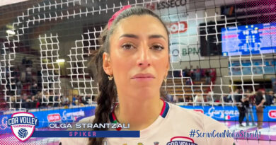 Pallavolo A1F – Strantzali: “Abbiamo iniziato molto bene, i nostri avversari non erano pronti, non si aspettavano che giocassimo con questa intensità”