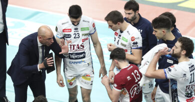 Pallavolo SuperLega – Michieletto, Kozamernik e Soli: “Siamo riusciti a costruire una palla alla volta con una serenità  nelle difficoltà che quest’anno non avevo ancora visto”