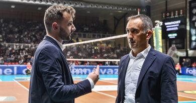 Pallavolo SuperLega – Padova, Alberto Salmaso e Jacopo Cuttini tracciano il bilancio al giro di boa: “Il nostro punto di forza è senza dubbio la mentalità”