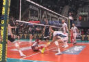 Pallavolo Coppa Italia M – Michieletto evita l’invasione di Laurenzano tirandolo per i piedi