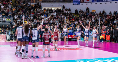 Pallavolo A1 femminile – Milano passa 3-0 a Roma, le giallorosse lottano sino alla fine ma non raccolgono nulla