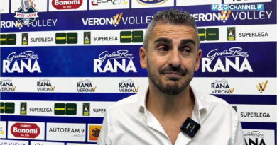 Pallavolo SuperLega – Ortenzi: “Peccato non averla chiusa, ma è il segnale che questa squadra c’è, lotta e può essere dentro a tutte le partite”