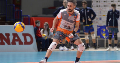 Pallavolo A2M – Cavaccini: “Non c’è più tempo per pensare di aggiustare le cose, domenica arriva Ravenna, dobbiamo vincere se vogliamo continuare a cavalcare il sogno”