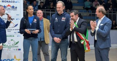 Pallavolo A1 femminile – Premiati Sara Bonifacio e Lorenzo Bernardi nell’ambito delle celebrazioni per Novara “Città Europea dello sport 2025”