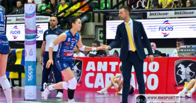 Pallavolo A1 femminile – Conegliano vs Bergamo (foto di Flavio Pavanello)