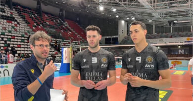 Pallavolo A2M – Thomas Nevot e Alan Patrick Araujo: “Otto vittorie di fila, bene, ma ora ce le mettiamo alle spalle e cominciamo a spingere per i play off”