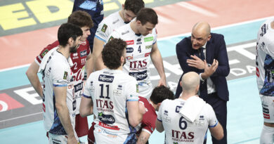 Pallavolo SL Play off – Lavia, Sbertoli e Soli: “C’è da fare un monumento ai ragazzi, in due anni che sono qua questa la partita più difficile da giocare”