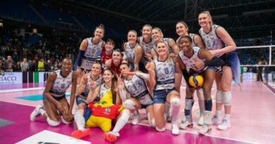 Pallavolo A1F Play off – Milano deve rimontare una convincente Vallefoglia, ma stacca  il biglietto per le semifinali